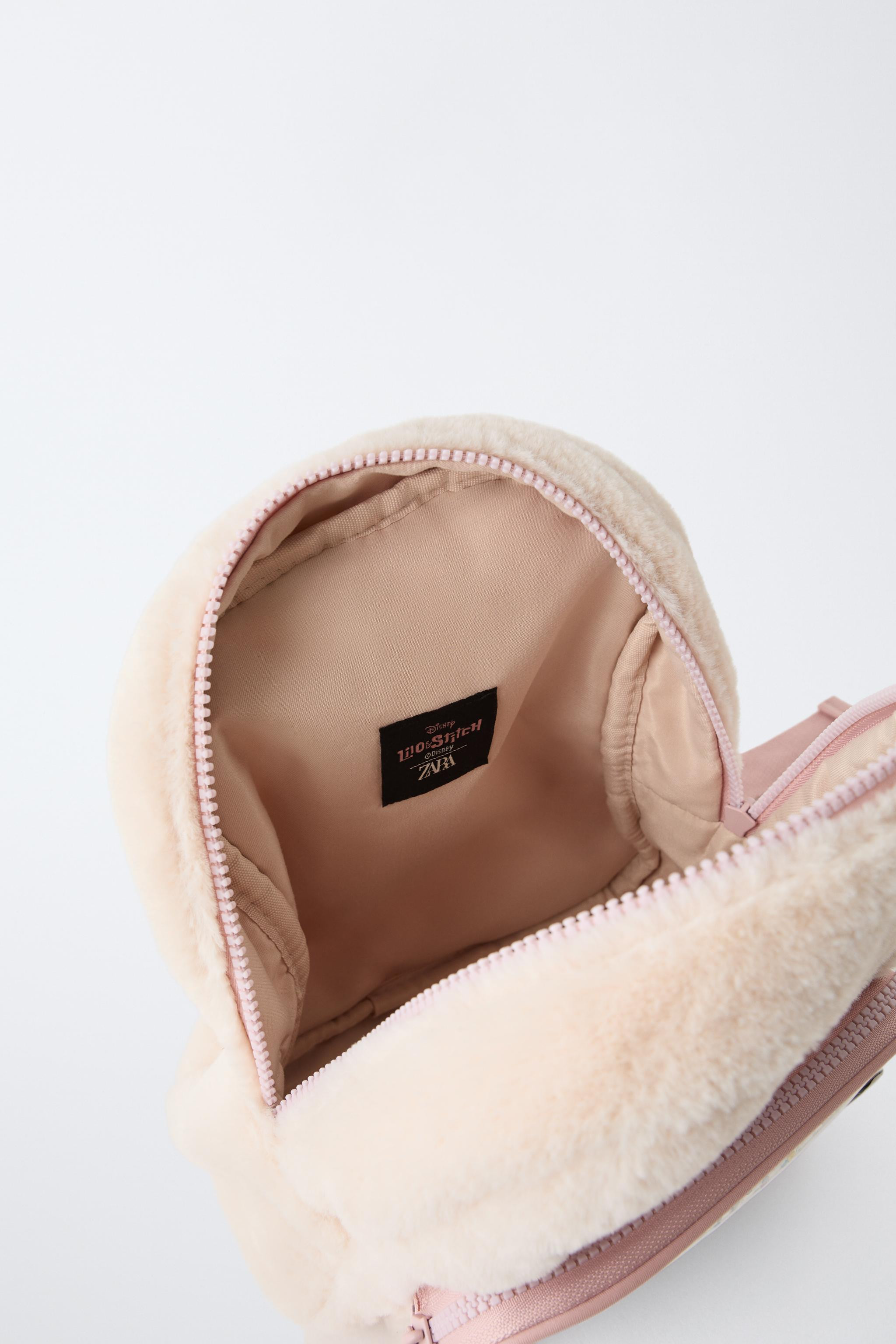 LILO & STITCH © DISNEY MINI FAUX FUR BACKPACK | Zara US