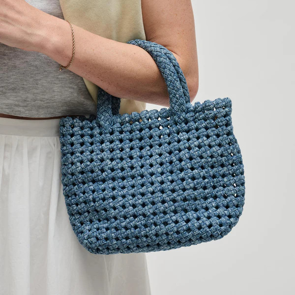 Ambrosia Small - Denim Crossbody | Sol and Selene