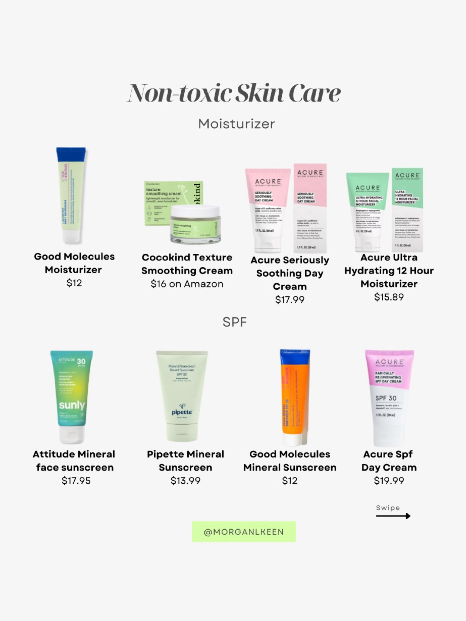 Non toxic skin care 💕

#LTKBeauty