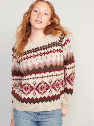 warm fair isle | Old Navy (US)