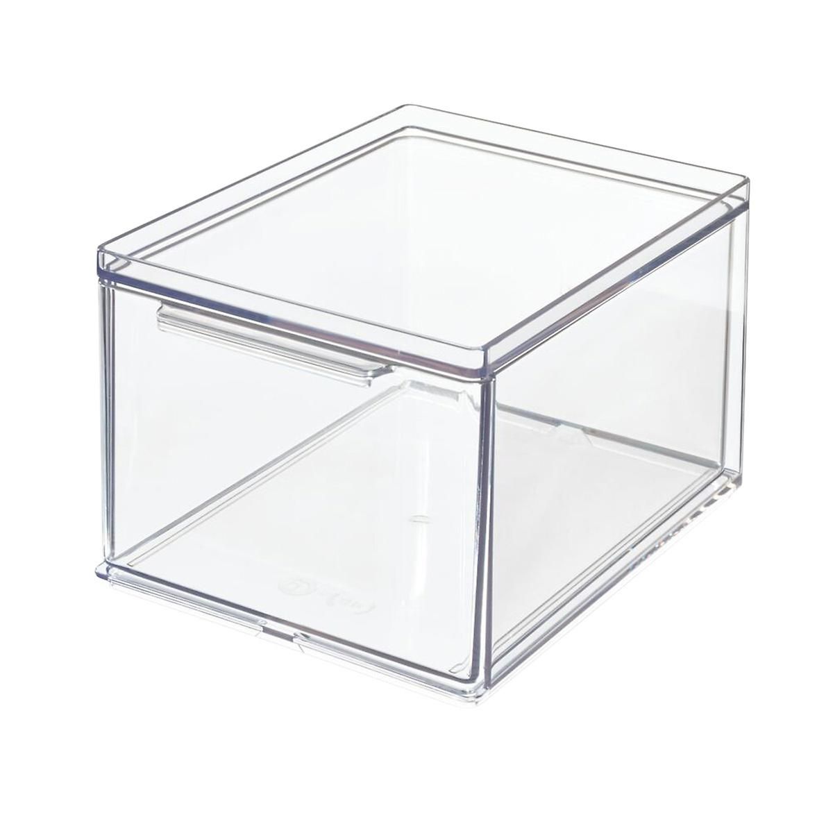 THE HOME EDIT Small Shallow Drawer Clear | The Container Store