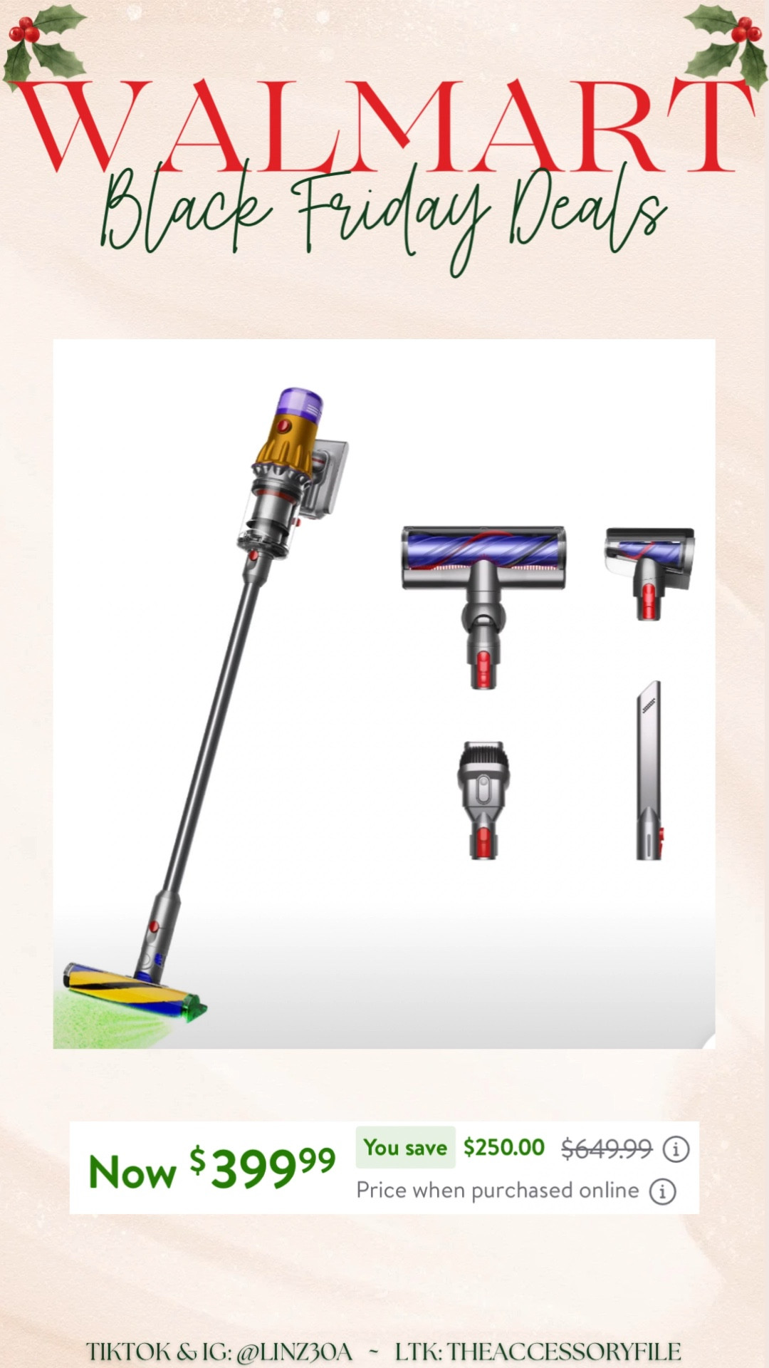 Major Black Friday deal on Dyson vacuum 

For the home, cleaning supplies 

#LTKHoliday #LTKCyberWeek #LTKHome
