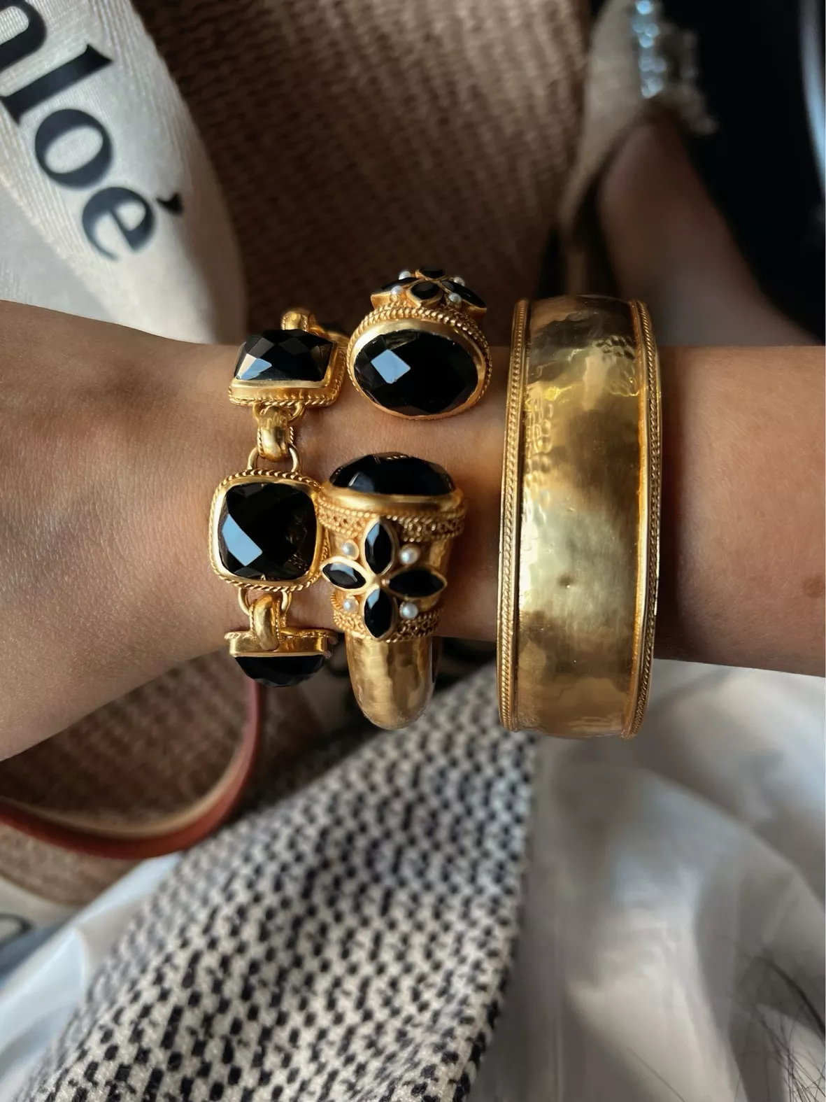 Windsor Gold Bangle Bracelet curated on LTK