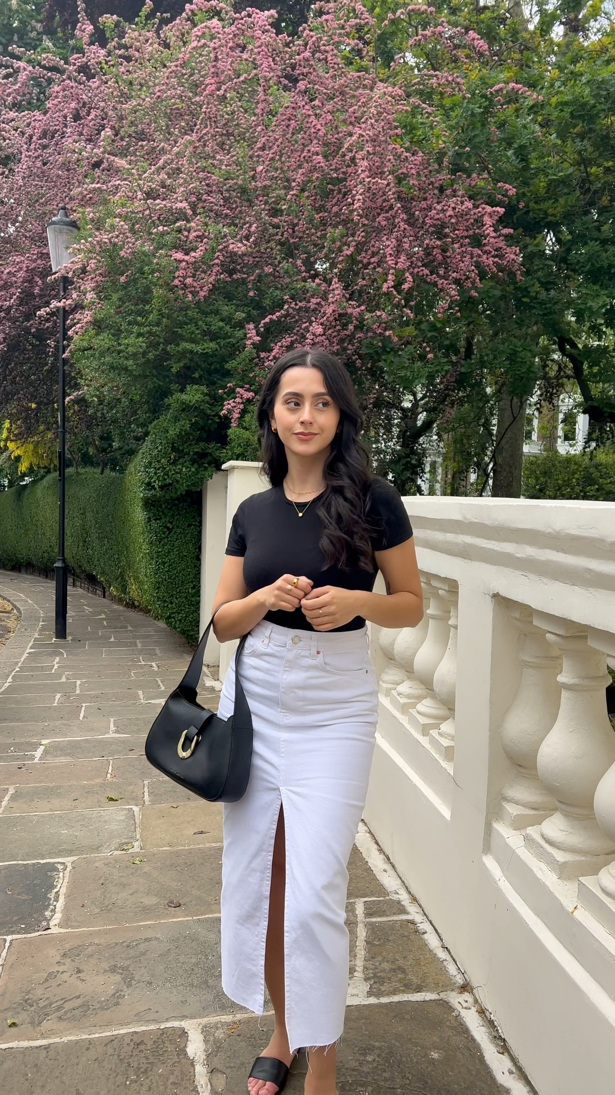 Blake Shoulder Bag from the Katie Loxton collection ✨ Use my unique discount code KLDTEPAD for 15% off sitewide

classic outfit, summer outfit, summer style, minimal outfit, petite fashion, holiday outfit, midi skirt, black t, leather bag, black sandals, monica vinader, summer trends

#LTKunder50 #LTKfit #LTKitbag