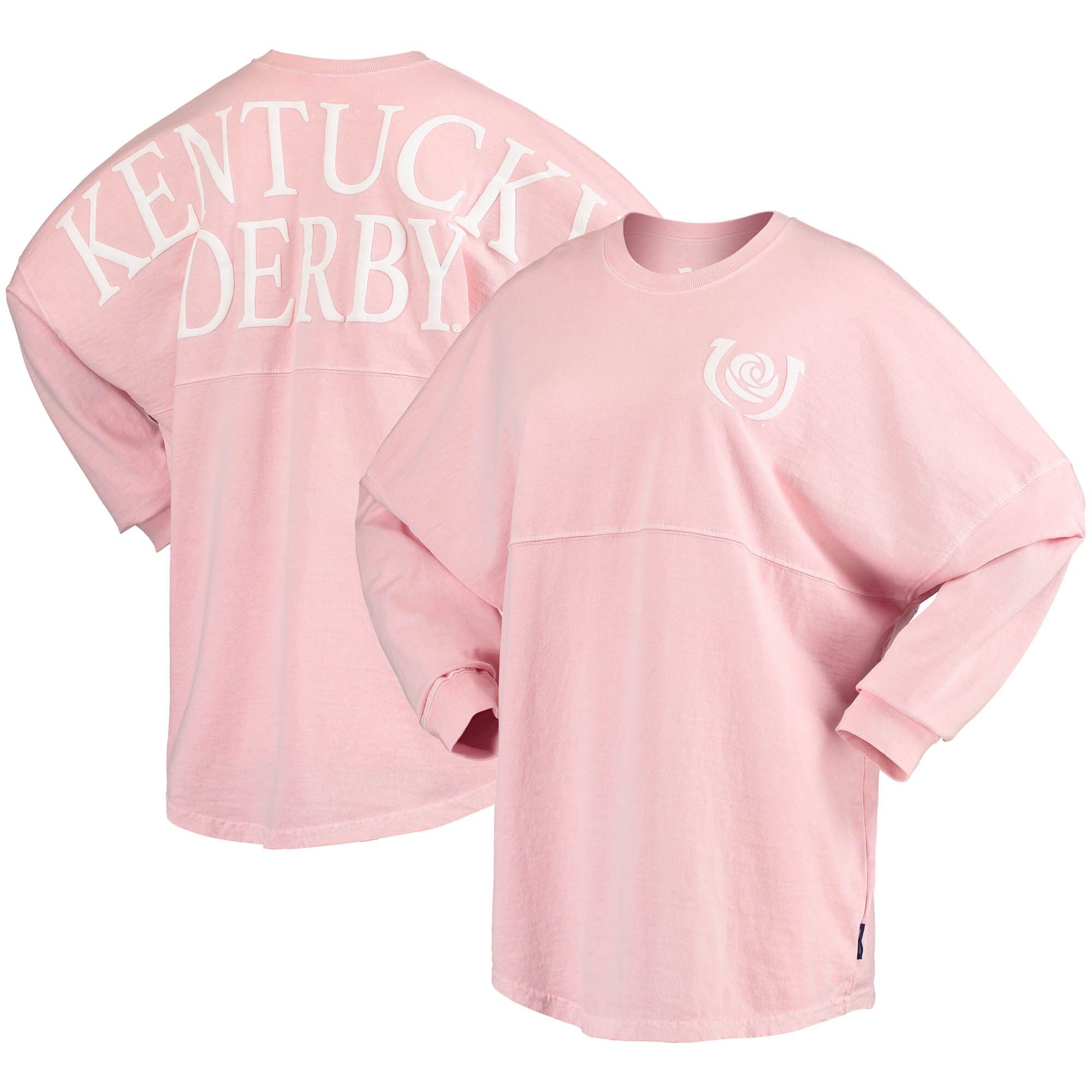 Kentucky Derby Fanatics Branded Women's Long Sleeve Spirit Jersey - Pink | Fanatics.com