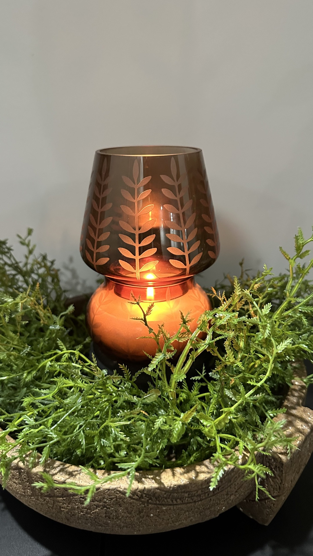 I found the ultimate moody autumn candle, and it pairs perfectly with this beautiful concrete bowl.

#LTKHome