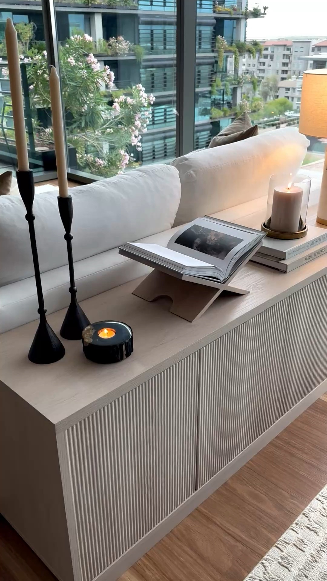 Fluted amazon cabinet in alder white- new rounded edge style out!🤍

#LTKHome