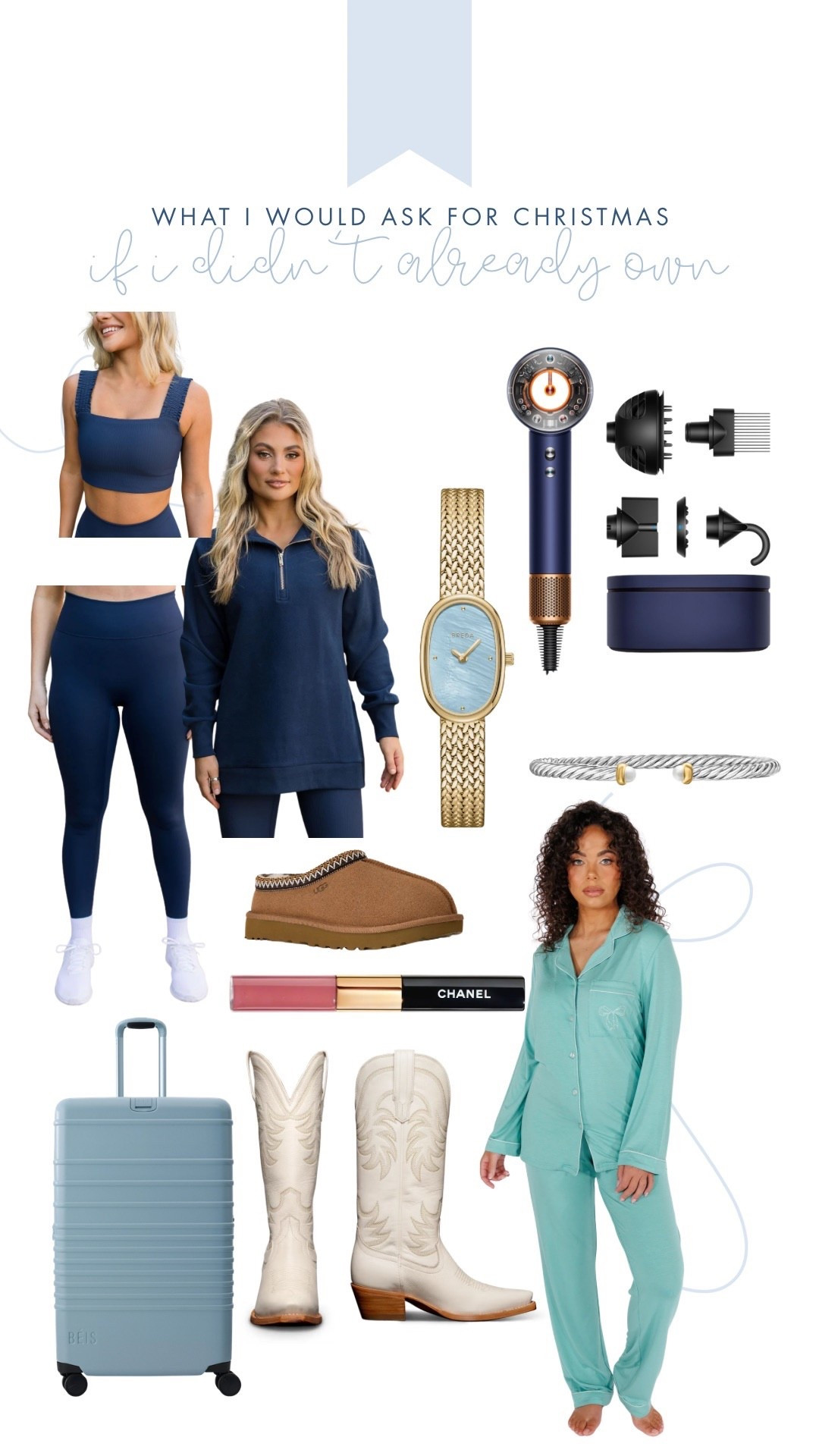 If you need gift ideas, these are the things I’d put at the top of my Christmas list… if I didn’t already own them 🎁✨
Timeless, practical, and so worth every penny.

Save this for later + tell me which one you’d want under your tree this year 🤍

Comment GIFT for links!

@salt_project_ @inmysundays @ugg @beis @tiffanyandco @davidyurman @bredastudio @dysonbeauty @bioionic @chanel.beauty @tecovas 
.
#giftguide #giftsforher #christmaswishlist #christmasgiftideas #giftideas 

#LTKHoliday #LTKFindsUnder100 #LTKGiftGuide