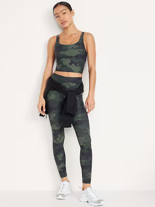 Light Support PowerSoft Longline Sports Bra | Old Navy (US)