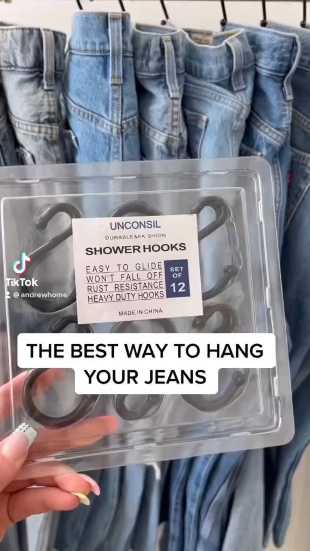 This jean organization tip is the best Spring cleaning hack! 👖 

#LTKBeauty #LTKFindsUnder50 #LTKStyleTip