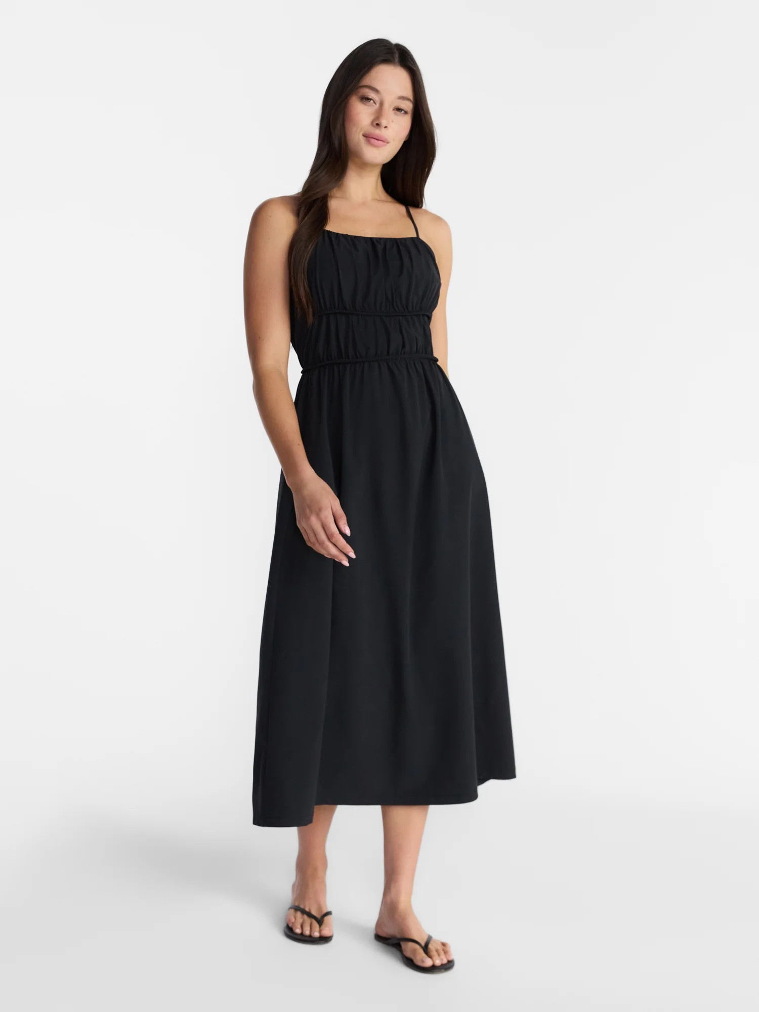 Avia Women's and Women's Plus FeatherStretch Sleeveless Maxi Dress, Sizes XS-4X - Walmart.com | Walmart (US)