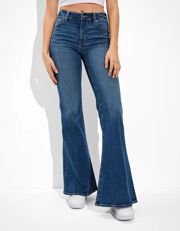 AE Ne(x)t Level Festival Flare Jean | American Eagle Outfitters (US & CA)