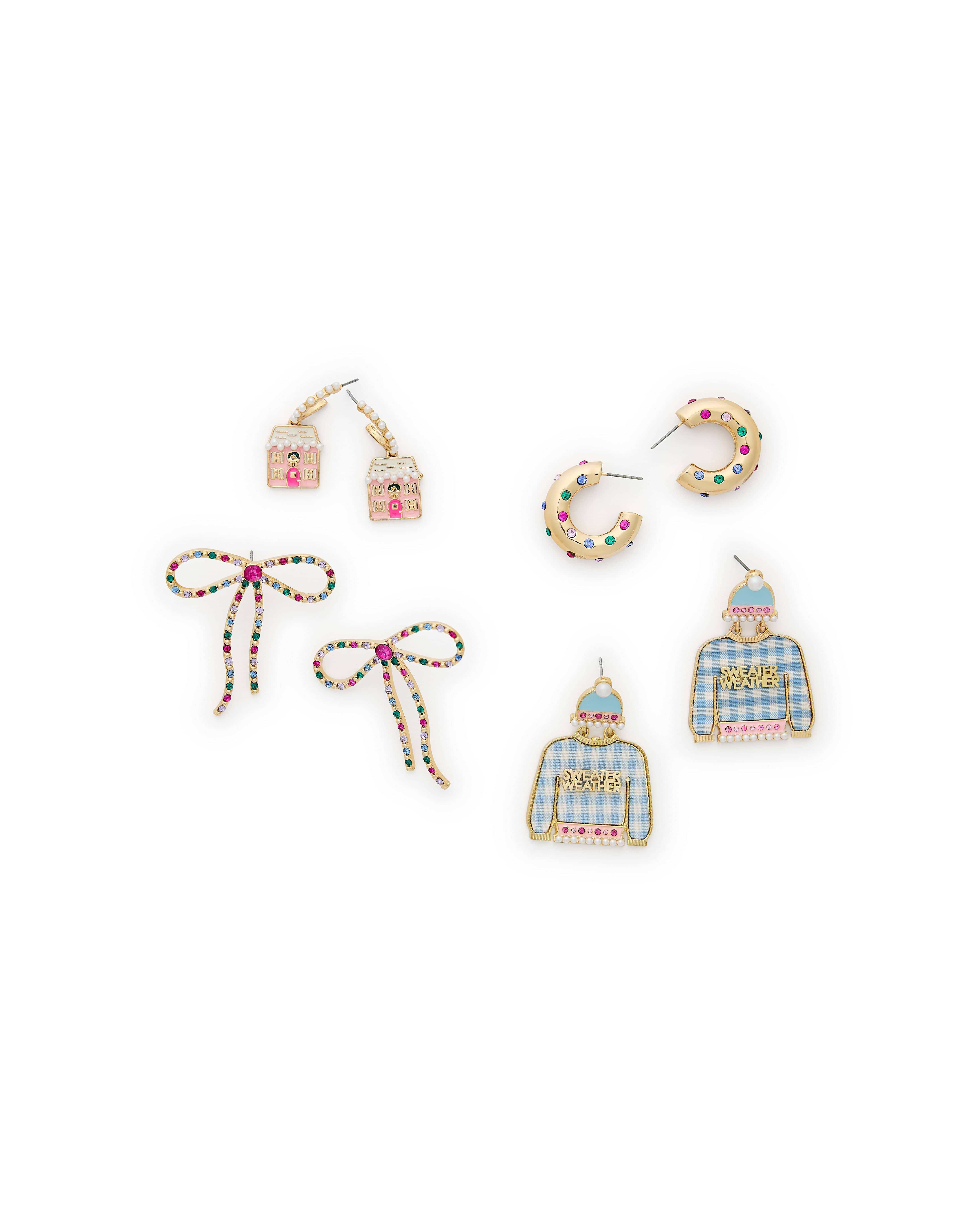 All Decked Out Holiday Earrings Bundle | Packed Party