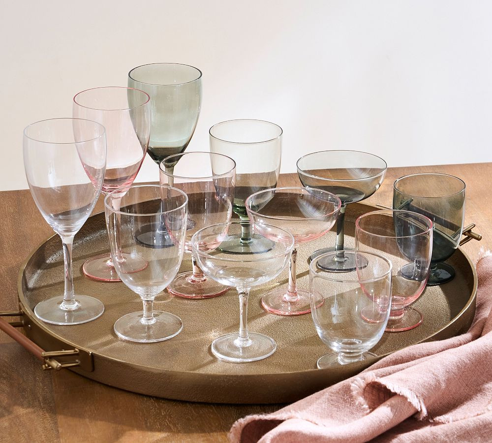 Arlo Footed Wine Glass | Pottery Barn (US)
