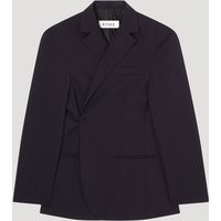 Overlap Blazer | Size: 34 | Color: Night Stripe | Curio