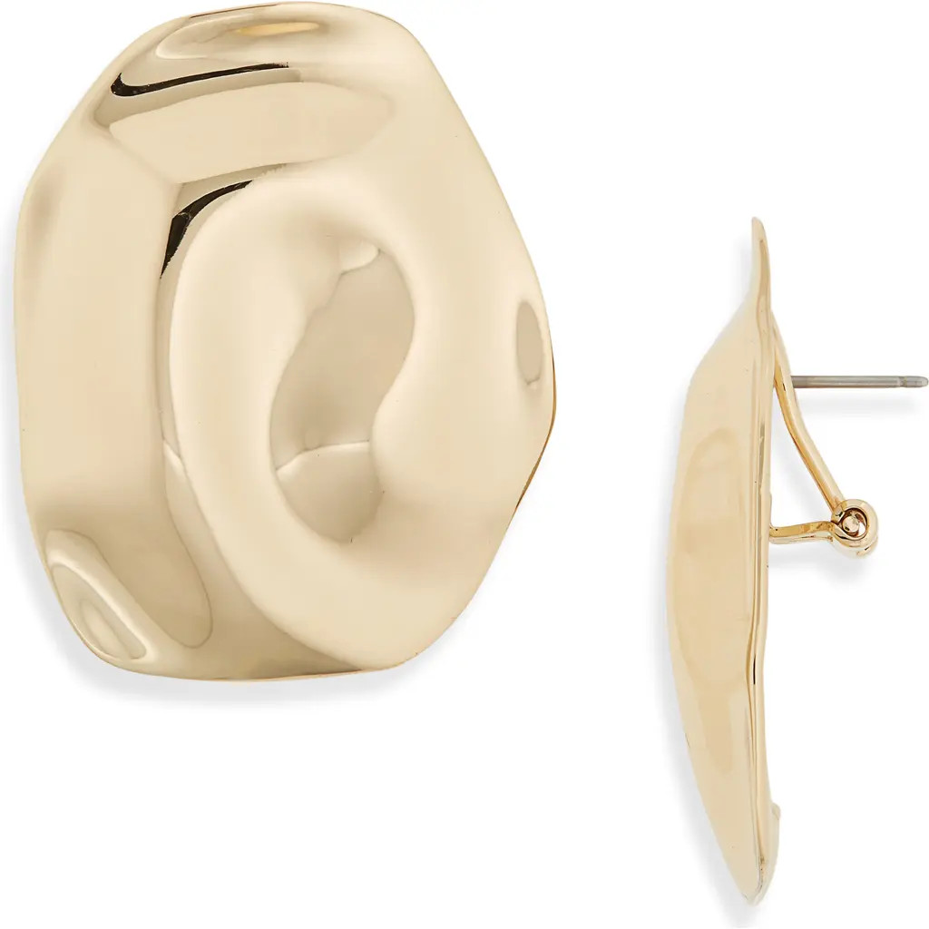 Carolina Herrera Sculptural Earrings in Gold at Nordstrom | Nordstrom