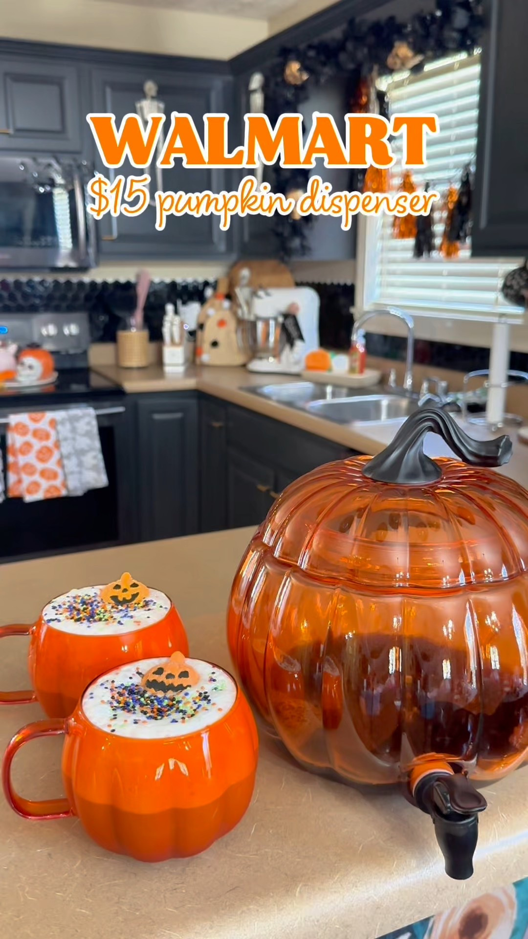 Walmart $15 pumpkin dispenser! 