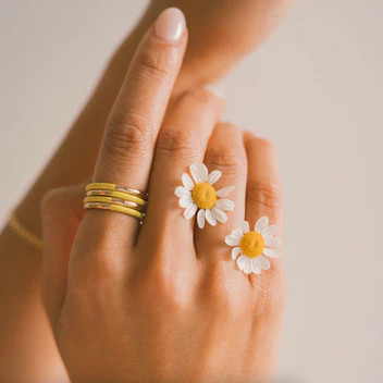 Good Vibes Stacking Ring | Made by Mary (US)
