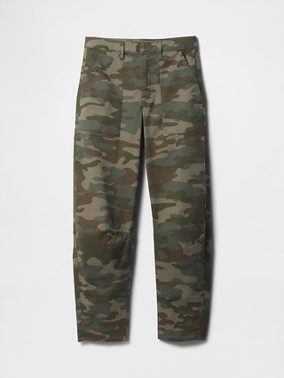 High Rise Barrel Khakis | Gap Factory