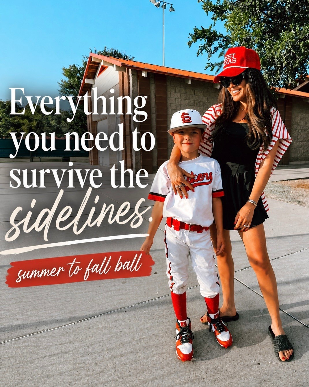 everything you need to survive the sidelines… summer to fall ball. ⚾️🤍

I have been doing this for a long time as a travel baseball mom and a coach's wife and I have learned what you actually need out there. from the heat of summer ball to the cooler nights of fall season, these are the things I never show up without. 🫶🏻

consider this your official sideline survival guide.

🔎 baseball mom, travel ball mom, coaches wife, sports mom must haves, sideline style, fall ball, summer ball, travel baseball, sports mom essentials, moms over 40, 40 year old mom, baseball mom life, sideline essentials, sports mom fashion, fall sports mom

#LTKActive #LTKmomlife #LTKKids