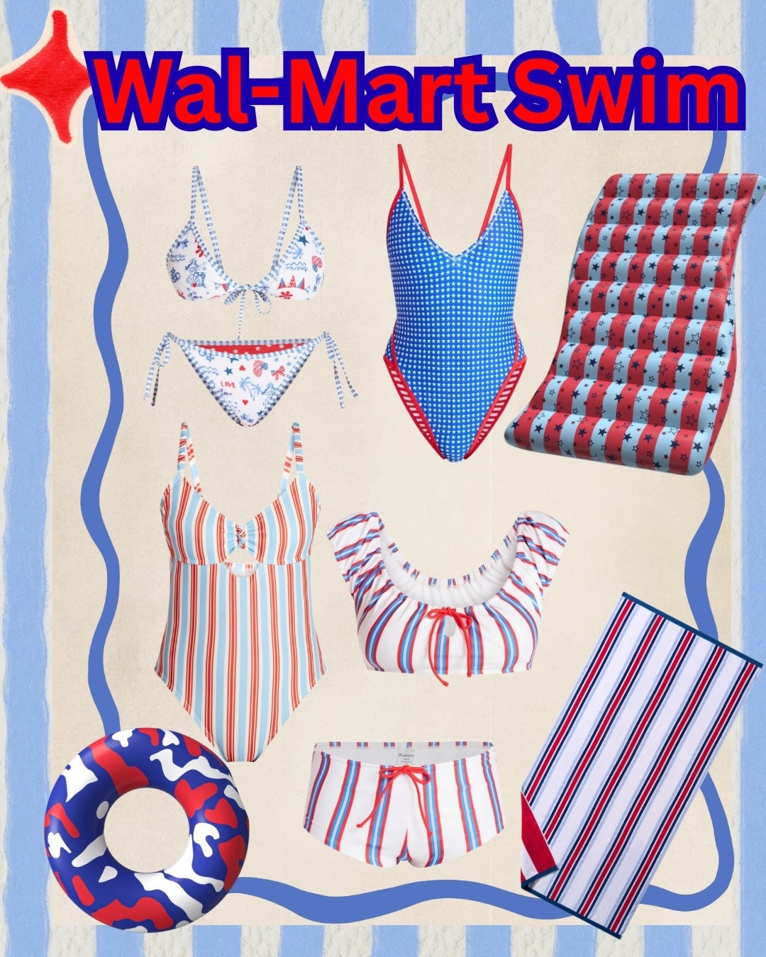 Get all the Red, white and stripes for summer @walmart