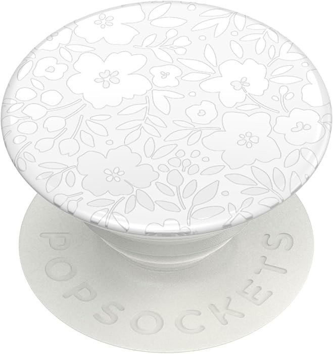 PopSockets Adhesive Phone Grip, Holder, Phone Stand, Flower - Blanc Fresh | Amazon (US)