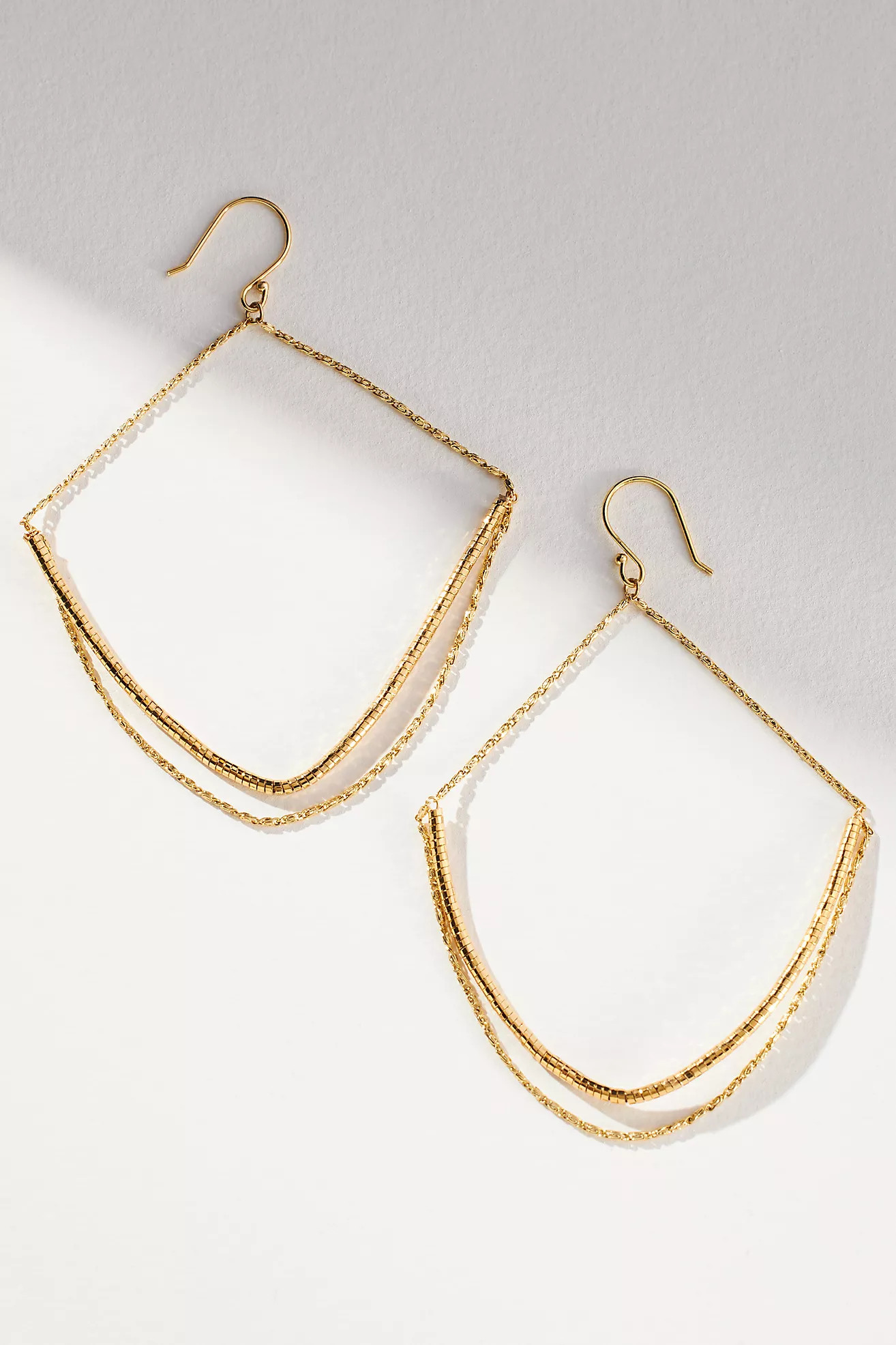 Delicate Chain Chandelier Earrings | Anthropologie (US)