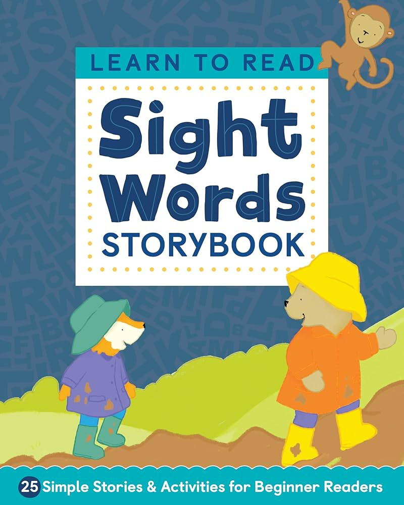 Learn to Read: Sight Words Storybook: 25 Simple Stories & Activities for Beginner Readers | Amazon (US)