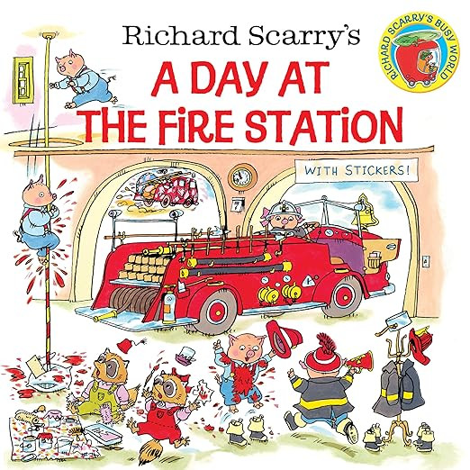 Richard Scarry's A Day at the Fire Station (Pictureback(R)) | Amazon (US)