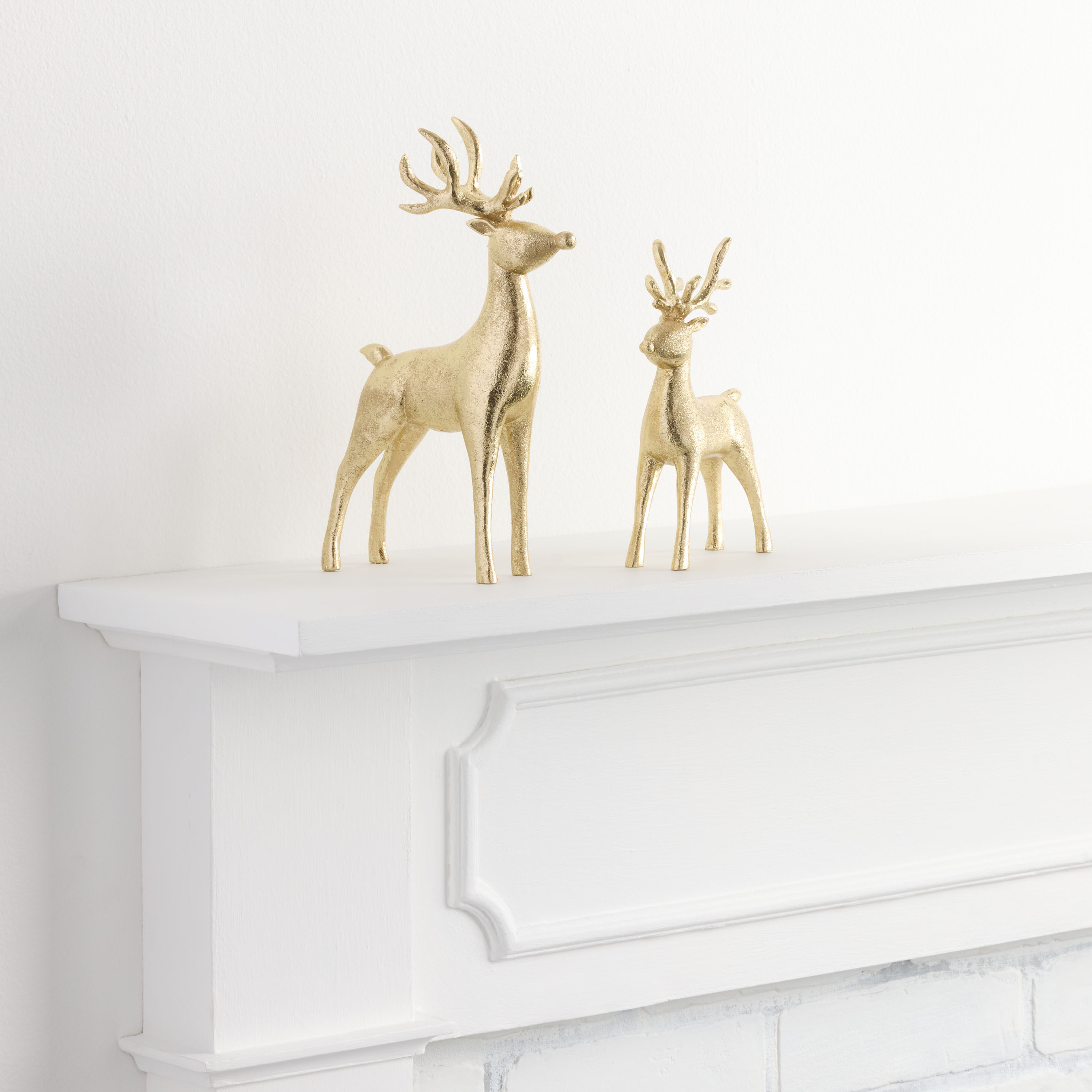 Gold Minimalist Deer Decor | World Market