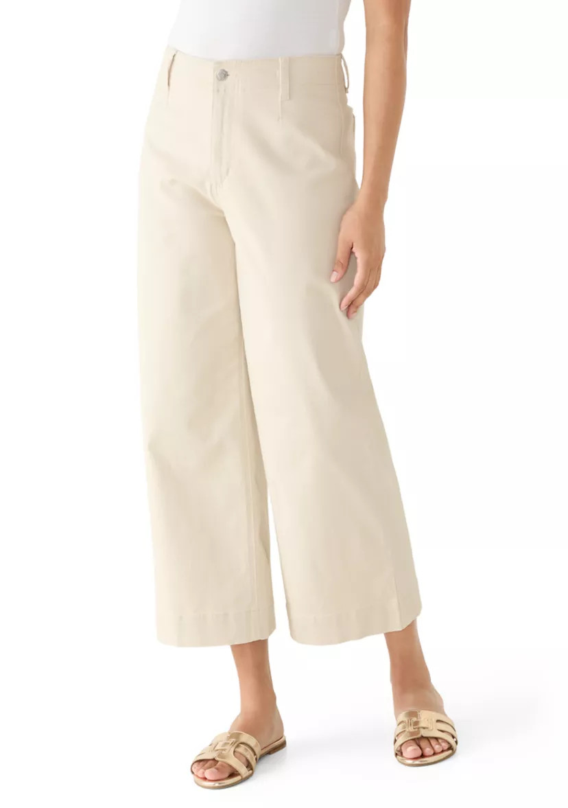 Women's Cropped Wide Leg Pants | Belk