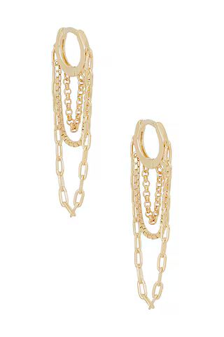 SHASHI Paloma Earring in Gold from Revolve.com | Revolve Clothing (Global)