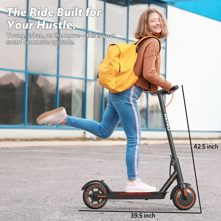 Electric Scooters for Adults, 550W, 19 mph\u200b, Folding Commuting E Scooter, Side Light | Walmart (US)