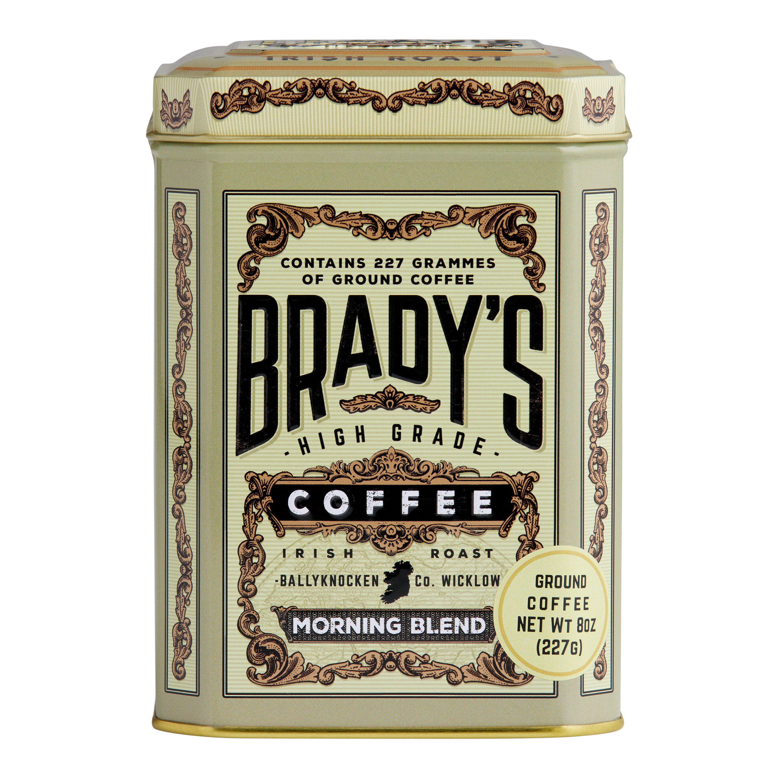 Brady's Morning Blend Ground Coffee Tin 8 Oz. | World Market