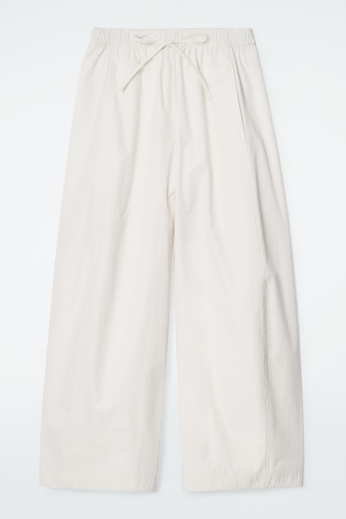ELASTICATED BARREL-LEG PANTS | COS (US)