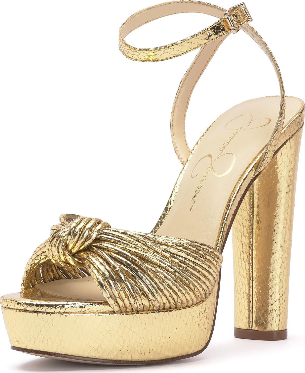 Jessica Simpson Women's Immie Ankle Strap Platform Sandal | Amazon (US)