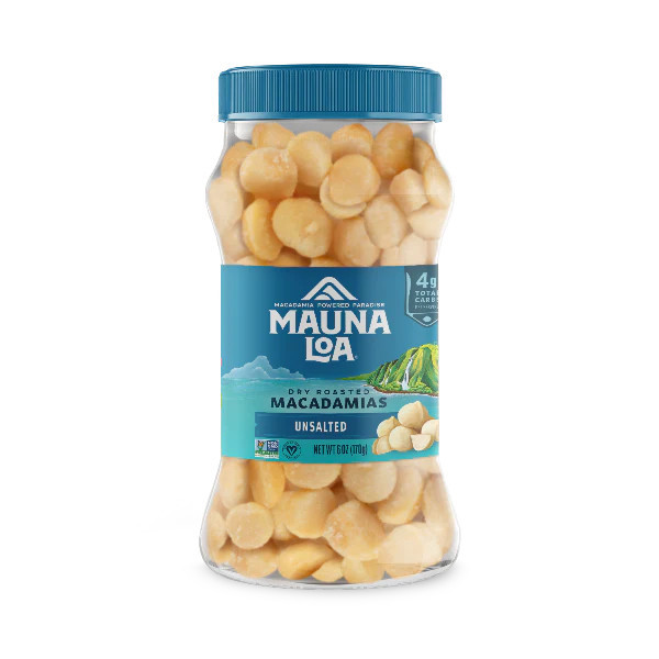 Flavored Macadamias - Unsalted Jar | Mauna Loa