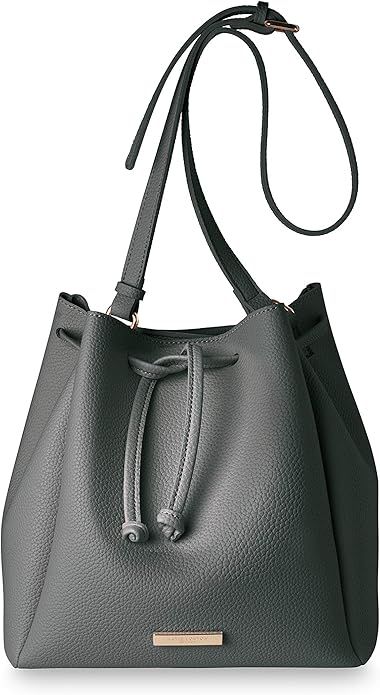 Katie Loxton X-Large Chloe Bucket Womens Vegan Leather Shoulder Drawstring Handbag | Amazon (US)