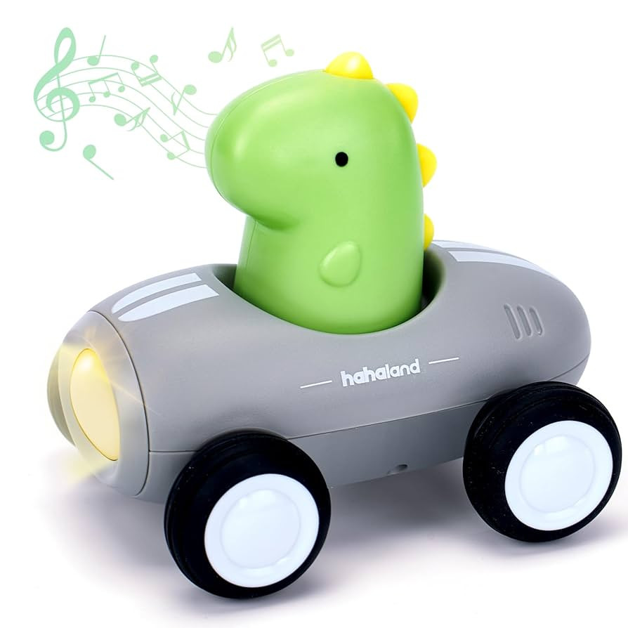 hahaland Push Car for Toddlers 1-3 with Music and Light - Dinosaur Toys for 1 Year Old Boy Gifts ... | Amazon (US)