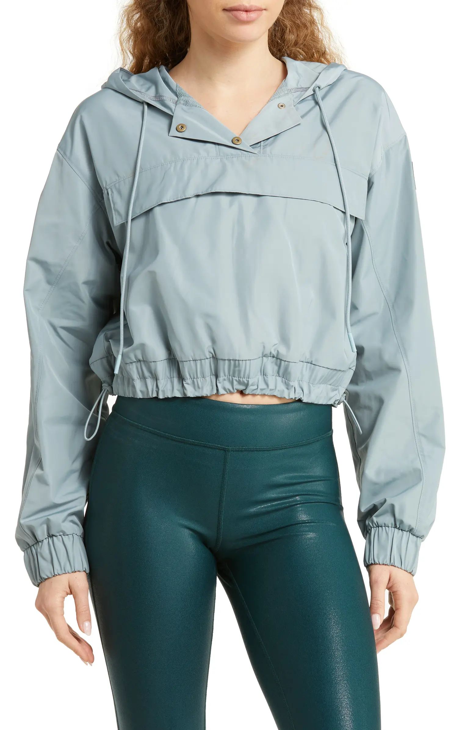 International Crop Anorak Hoodie | Nordstrom