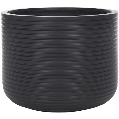 Nardo Large Planter Pot - Indoor/Outdoor - PAT1531 - Black - Safavieh | Target