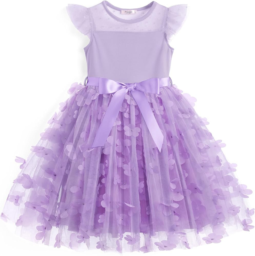 Arshiner Toddler Girls Tutu Dress Summer Contrast Mesh Party Dresses Cute Princess Tulle Sundress... | Amazon (US)