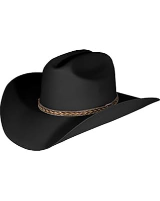 Queue Essentials Western Style Pinch Front Straw Canvas Cowboy Cowgirl Straw Hat | Amazon (US)