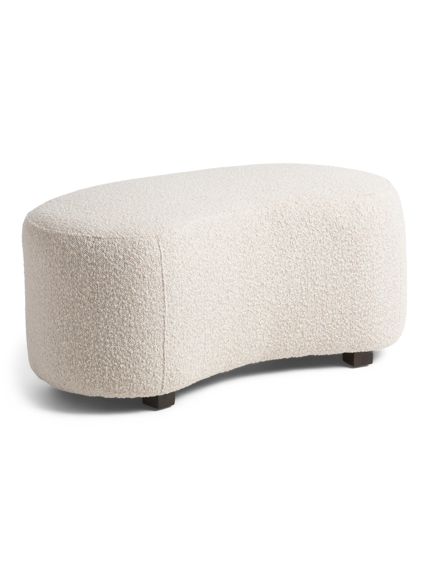 Hannah Boucle Ottoman | TJ Maxx