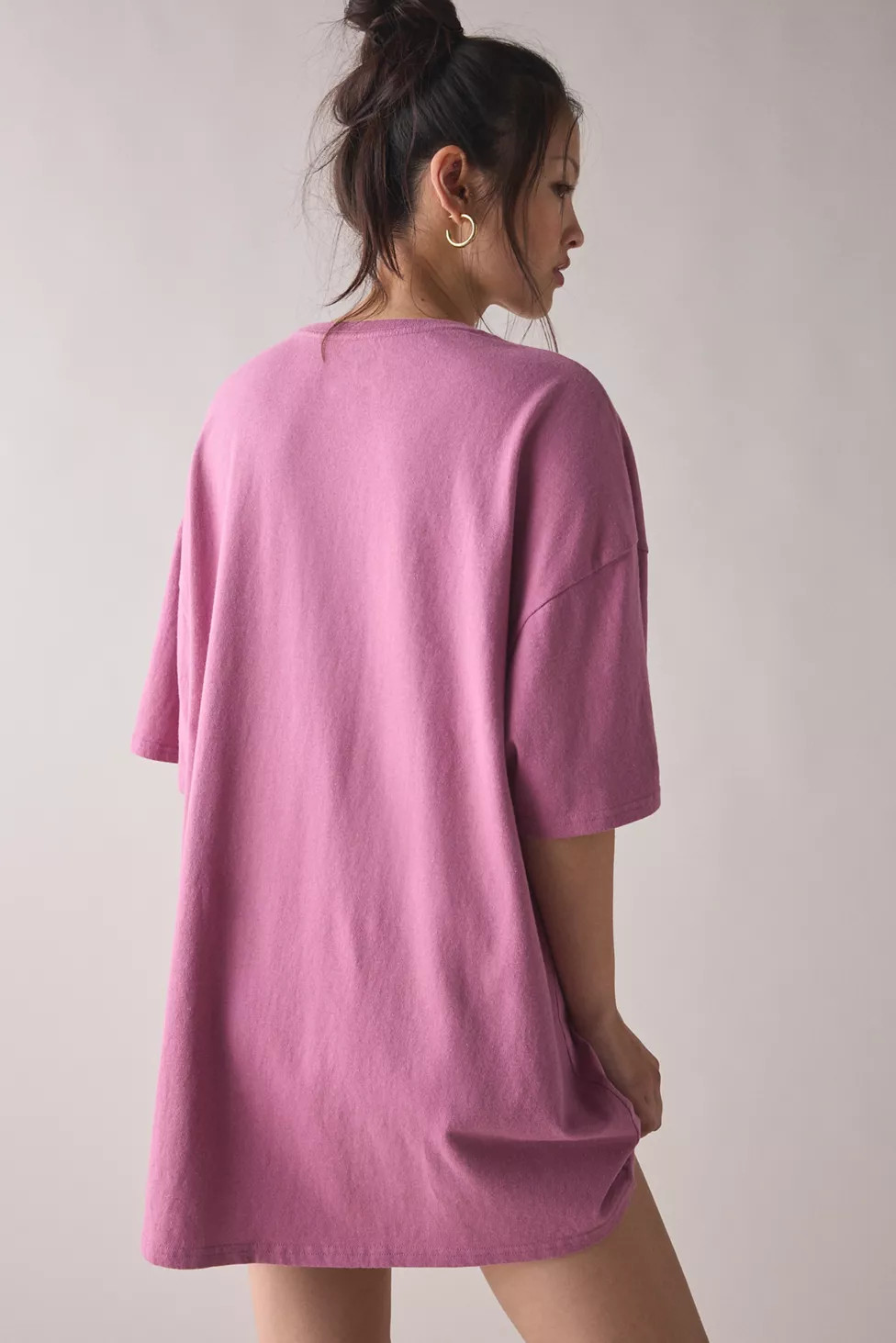 Kimchi Blue Princess Problems Puppy Graphic Oversized T-Shirt Dress | Urban Outfitters (US and RoW)