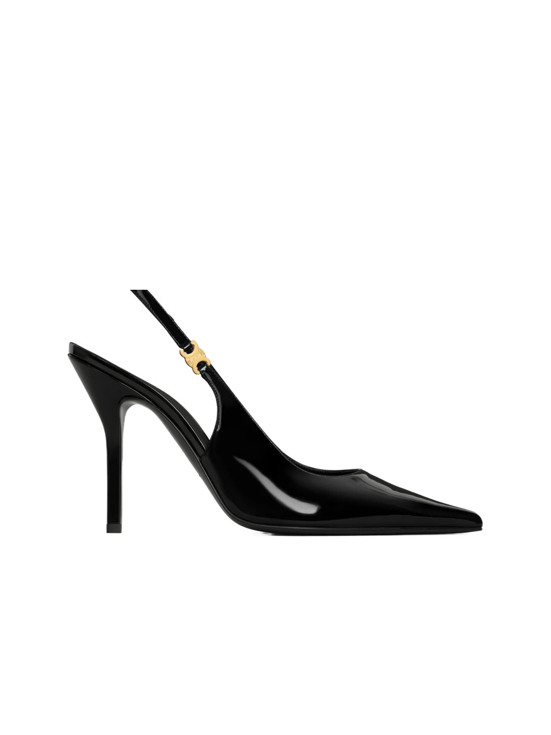 CELINE JUDY TRIOMPHE STILETTO PUMP IN PATENT CALFSKIN | Senser US