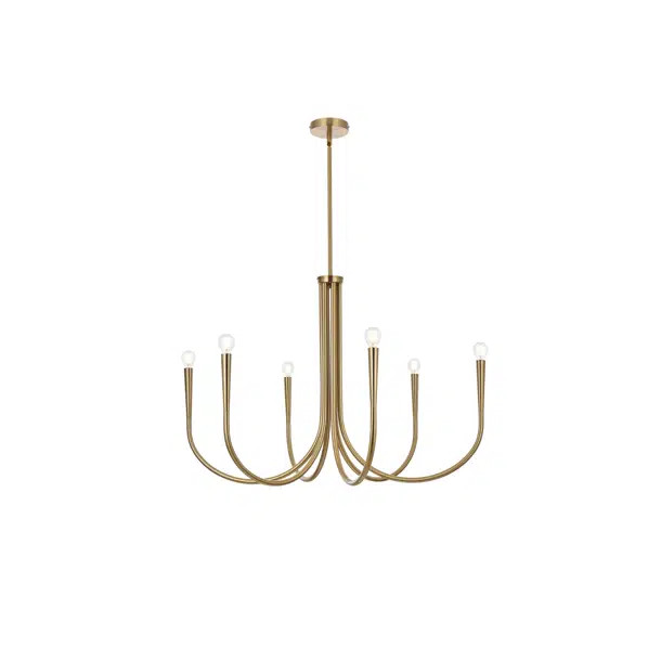 Catalena 6 Light Metal Dimmable Chandelier | Wayfair North America