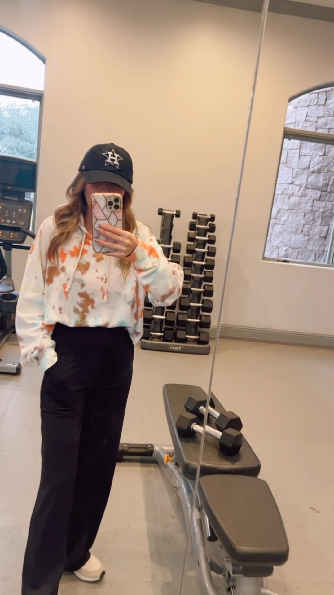 My fav yoga pants/trousers! Wear them to the gym or dress them up for work. Side pockets and a trouser look too with the back pockets.  Comfy and stretchy! 

#LTKFitness #LTKCyberWeek #LTKActive