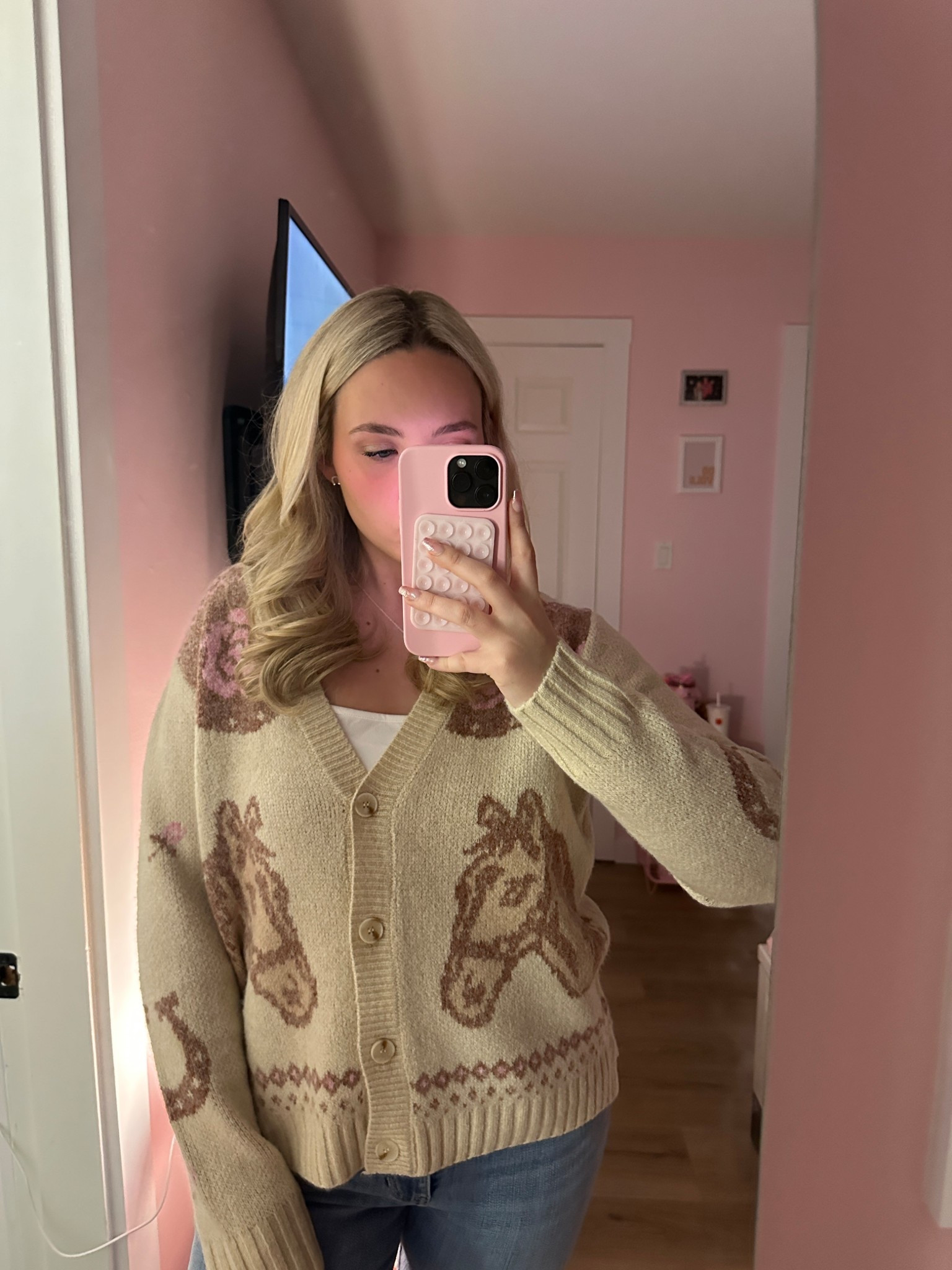 the cutest Marshalls find! 😍✨🩷🤎🐴 so obsessed and so comfy 

#LTKsale #LTKwinter #LTKcanada