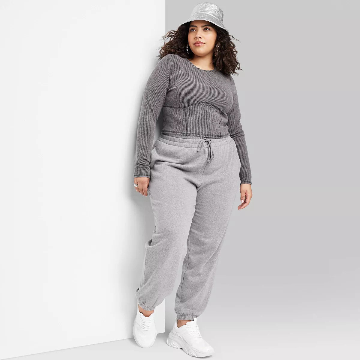 Women's High-Rise Tapered Joggers - Wild Fable™ | Target